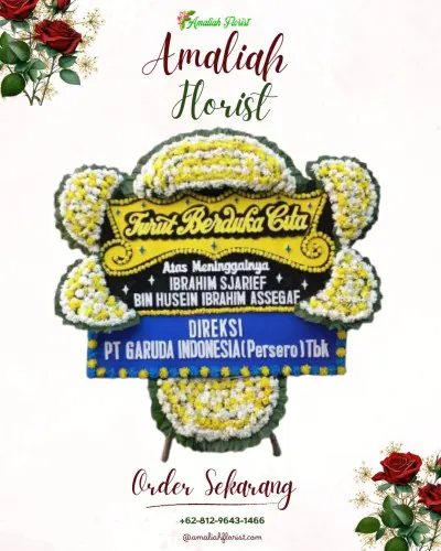 Papan Bunga Duka di Sukasari
